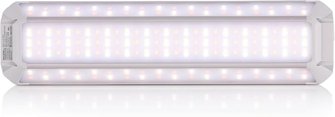 Claymore 3Face Pro L (Light Gray) - Rechargeable Surface Area Camping Light for Trucks, Overlanding, Tents, Canopies, Outdoor Events, Street Vendors, Work Lighting, Long-Lasting Battery, Hanging