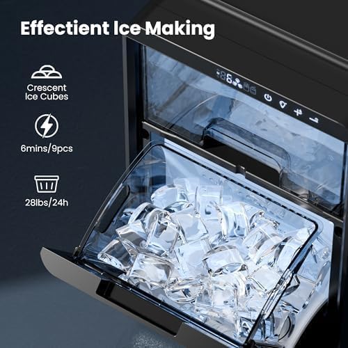 Crescent Luna Ice Maker Countertop