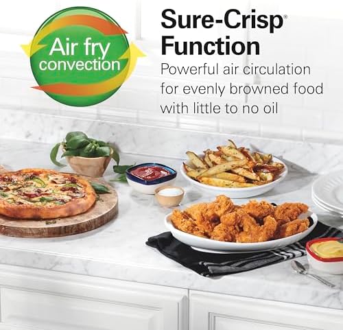 Hamilton Beach 4 Slice Countertop Air Fryer Toaster Oven Combo
