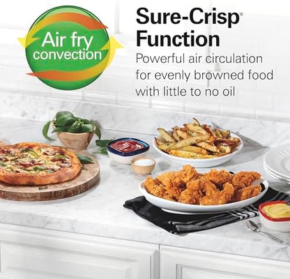 Hamilton Beach 4 Slice Countertop Air Fryer Toaster Oven Combo