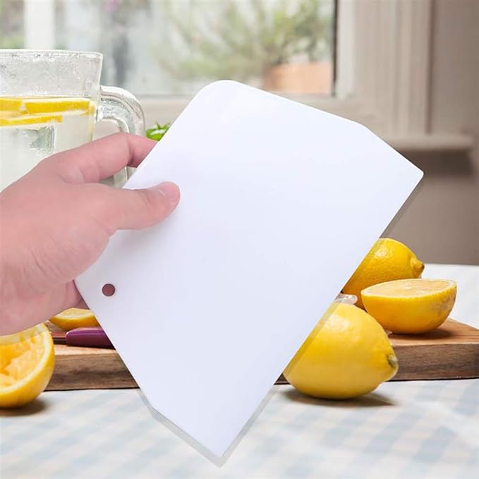 Luckycivia 3-Piece Trapezoidal Plastic Scraper