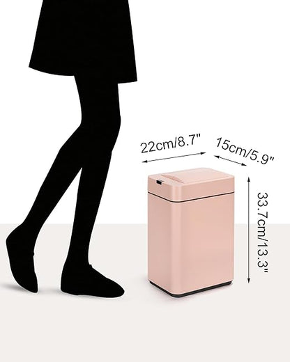 ELPHECO Bathroom Trash Can