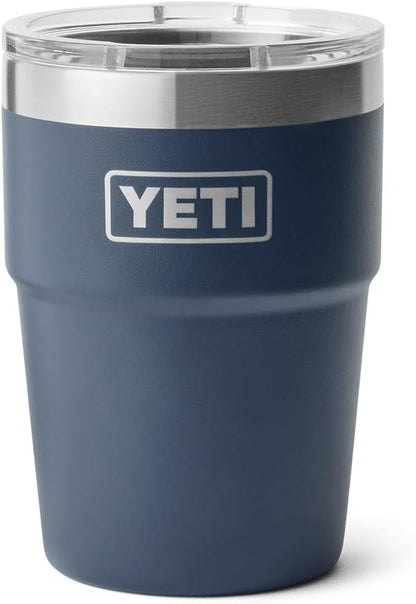 YETI Rambler 16 oz Stackable Tumbler, Vacuum Insulated, Stainless Steel with MagSlider Lid