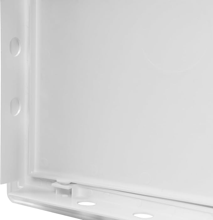 17.5" x 17.5" White Plastic Access Panel. Service Shaft Door Panel. Plumbing