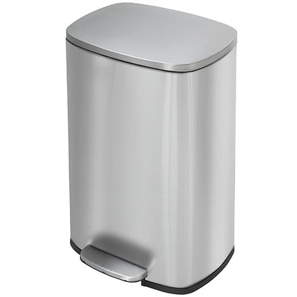BestMassage 13 Gallon Stainless Steel Trash Can
