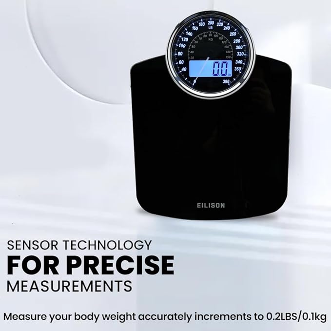 EILISON Highly Advance 2-in-1 Digital & Analog Weighing Scale