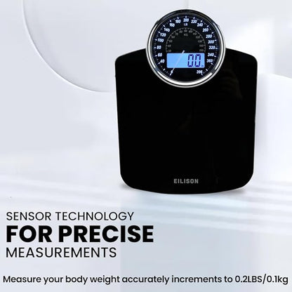 EILISON Highly Advance 2-in-1 Digital & Analog Weighing Scale
