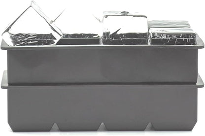 Bangp Large Ice Cube Trays 2 Pack, Big Ice Cube Molds