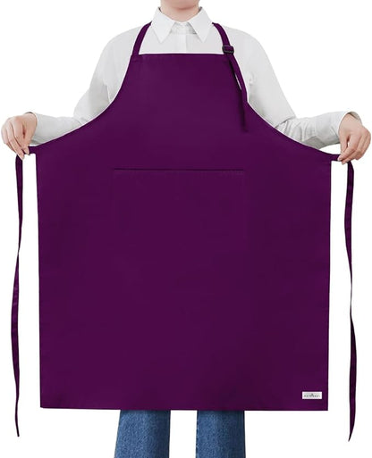 ROTANET Extra Large Apron for Men Adjustable Bib Aprons