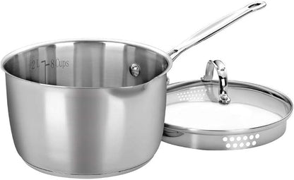Cuisinart 7193-20P Chef's Classic Stainless 3-Quart Cook and Pour Saucepan