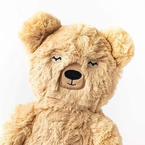 Slumberkins 14" Honey Bear Kin & 2 Board Books Complete Set Bundle | Promotes Gratitude, Respect & Sharing | Social Emotional Tools for Ages 0+ (Honey Bear Kin Plush + 2 Board Books)