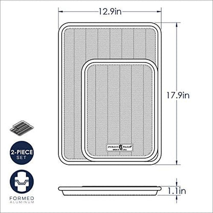 Nordic Ware Prism Baking Half and Quarter Sheet