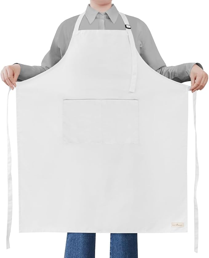 ROTANET Extra Large Apron for Men Adjustable Bib Aprons