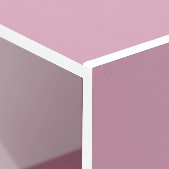 Furinno LUDER Book Shelf, 3-Cube Bookshelf, Bookcase