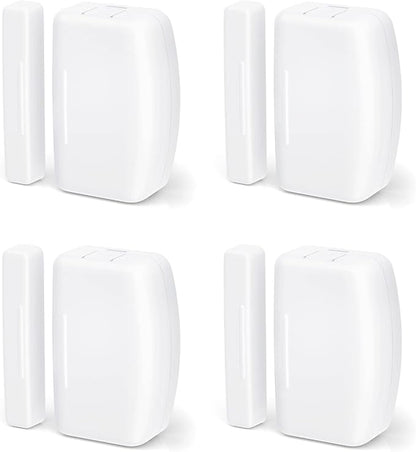 THIRDREALITY Zigbee Contact Sensor 4 Pack, Door and Window Monitor, Home