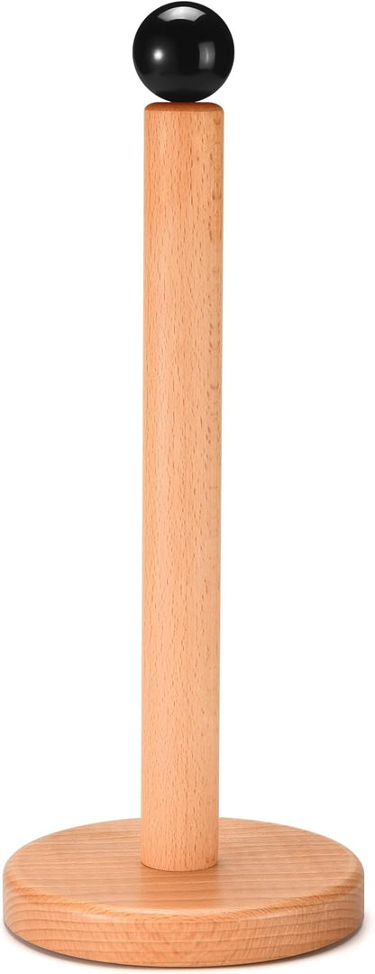 Paper Towel Holder, Wooden Kitchen Roll Stand