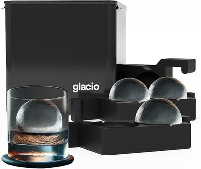 Clear Ice Maker Set – Crystal Clear Ice Ball & Cube Molds
