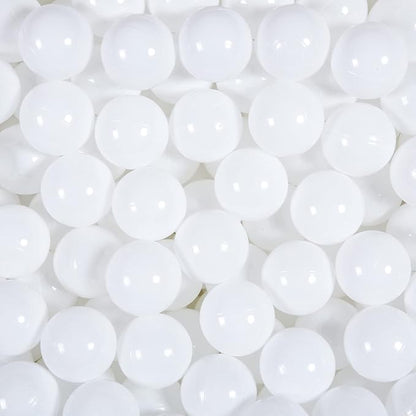 Realhaha Ball Pit Balls 50 100 200 500 Play Balls Plastic Balls for Baby Girls Toddlers Kids Play Tent Pool Playhouse Playpen Party Decoration