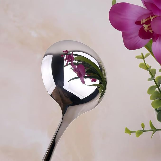 Small Ladle, Gravy Ladle, 7.9 Inch Sauce Ladles, 18/10 Stainless Steel Small