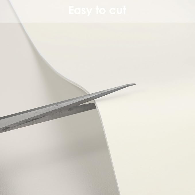 Leather Table Cover,1.8mm Thick,24x60 Inch Desk Cover,Large Desk Mat,Table Protector,Table Cover Protector,Desk Protector,Table Pad,(White+White,24x60)