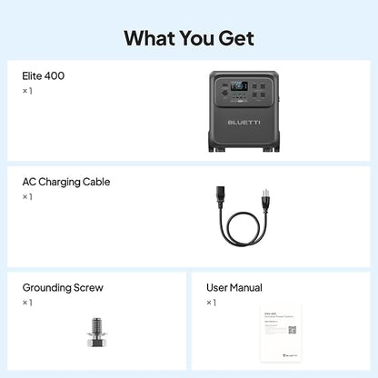BLUETTI Elite 400 Portable Power Station