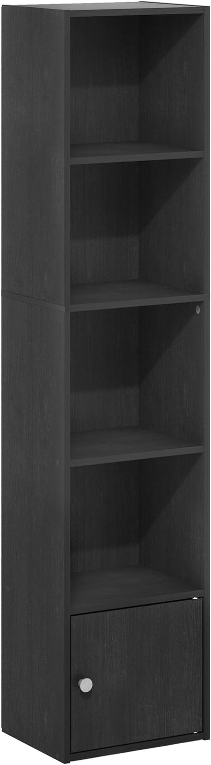 Furinno LUDER Book Shelf, 5-Tier Modern Bookshelf, Bookcase