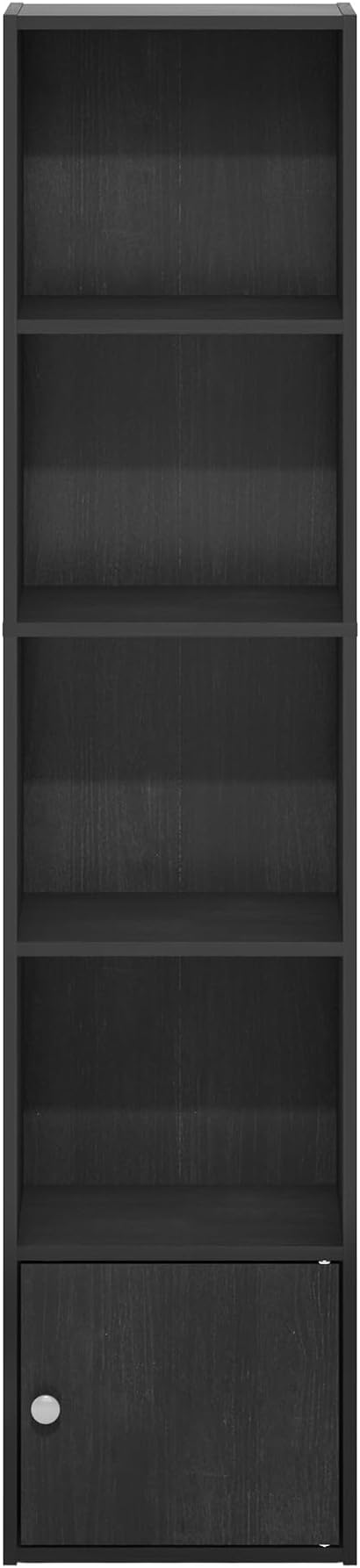 Furinno LUDER Book Shelf, 5-Tier Modern Bookshelf, Bookcase