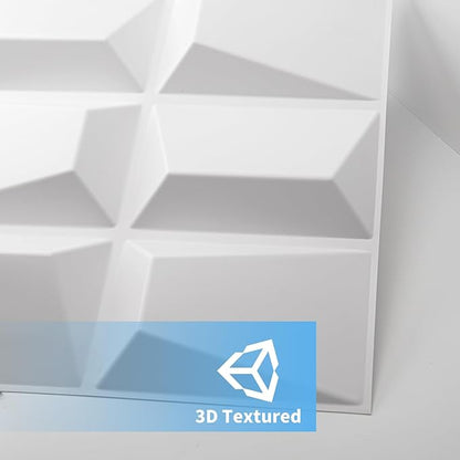 Art3d Decorative 3D Wall Panel, 32 Sq.FT PVC Interior Wall Decor