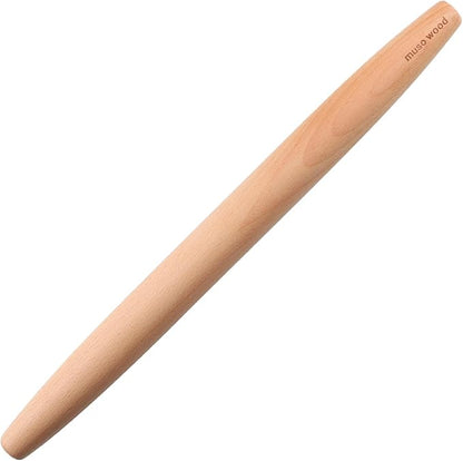 Muso Wood Wooden French Rolling Pin