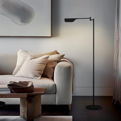 Brightech Leaf Pharmacy LED Reading Lamp, Dimmable Floor Lamp