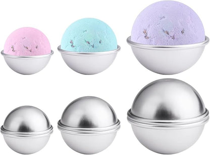 10 Set 20PCS Bath Bomb Mold Kit, Soap Mold & Aluminum MetalBath Bombs Press for DIY Making Supplies