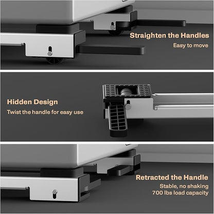 KVRG Appliance Rollers Heavy Duty, Newest Extendable Appliance Sliders