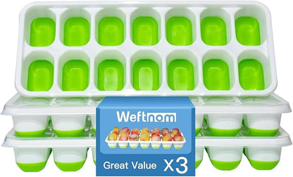 Ice Cube Tray, Ice Cube Trays for Freezer 3 Pack