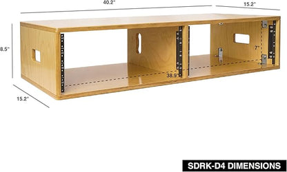Sound Town DIY 2 x 4U Studio Rack