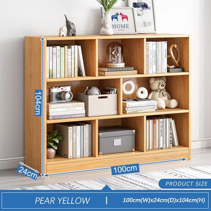 IOTXY Open Shelf Low Bookcase