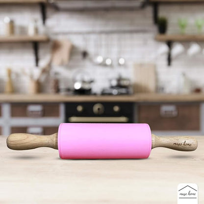 Mini Silicone Rolling Pin for Kids Baking – | Ideal for Toddlers, Cookies &