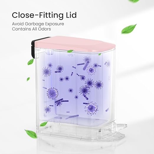 Cesun Small Bathroom Trash Can