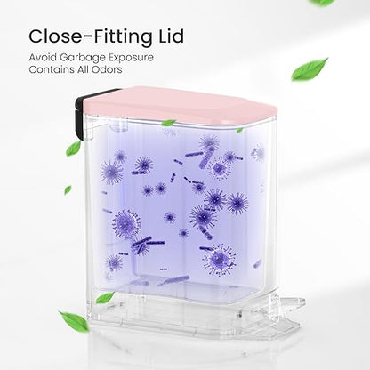 Cesun Small Bathroom Trash Can