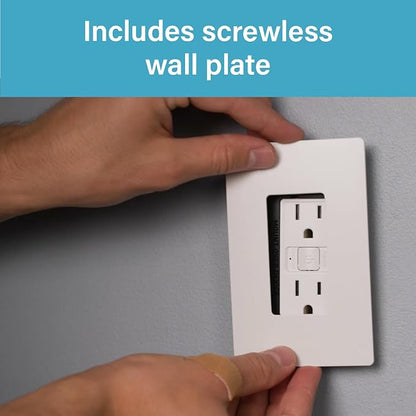 Legrand Radiant® Wi-Fi Matter Smart Outlet 15A, Effortless Setup, Enhanced