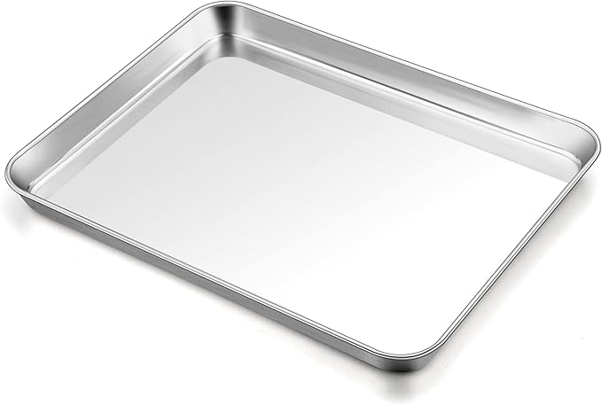 TeamFar Baking Sheet, 17.6’’ x 13’’ x 1’’ Stainless Steel Large Cookie Sheet