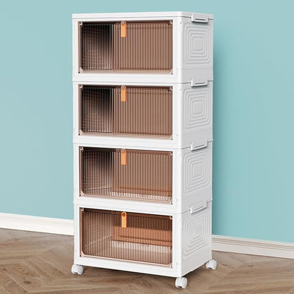 CTSNSLH 4 Tier Plastic Storage Bins