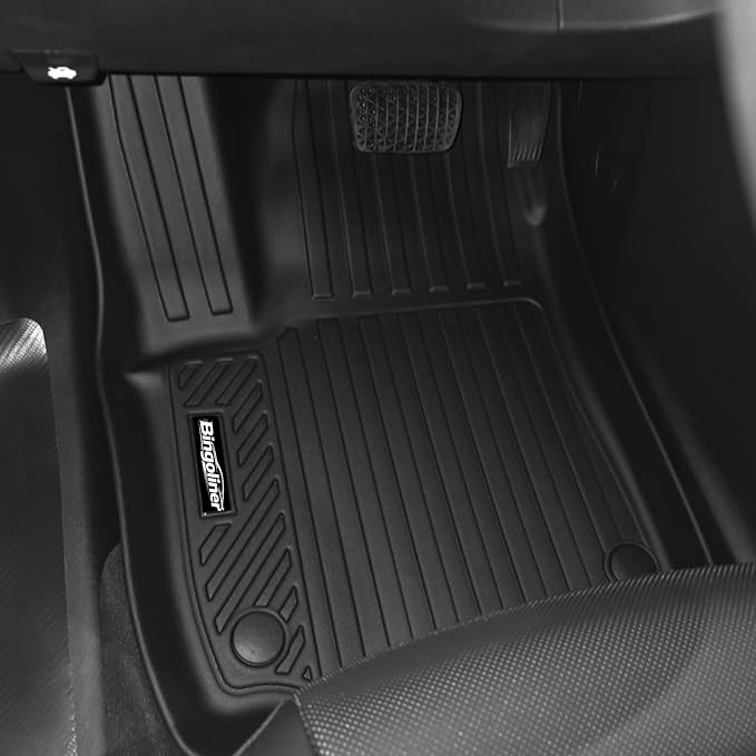 Floor Mats for 2023 2024 2025 Kia Sportage Hybrid (Only for HEV, Not for PHEV), Trunk Mat and Backrest Mat All Weather TPE Protector for Kia Sportage Hybrid Accessories Floor Liner