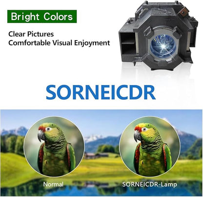 SORNEICDR EL PLP42 Replacement Projector Lamp Bulb Compatible