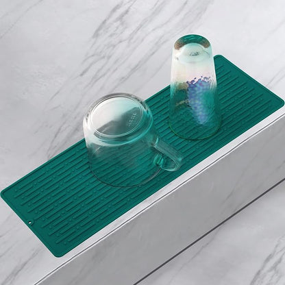 GeeRic Dish Drying Mats, Heat-resistant Silicone Mat