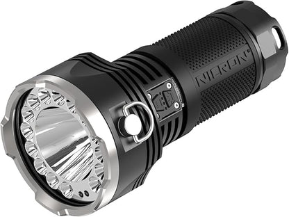 NICRON B400 Rechargeable Flashlights 16000 High Lumens, 3280ft Long Range, Super Bright LED Flashlight Type C Charged, 6 Modes Long Lasting 210 Hours, IPX8 Waterproof for Emergencies, Camping