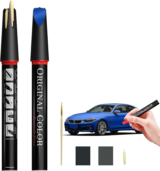 Carhoo B05 Monte Carlo Blue Touch Up Paint Compatible with BMW 3/5 Series/Alpina/M3/M5/X5/X6 (16ml)