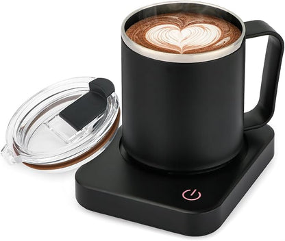 VOBAGA Coffee Mug Warmer & Mug Set