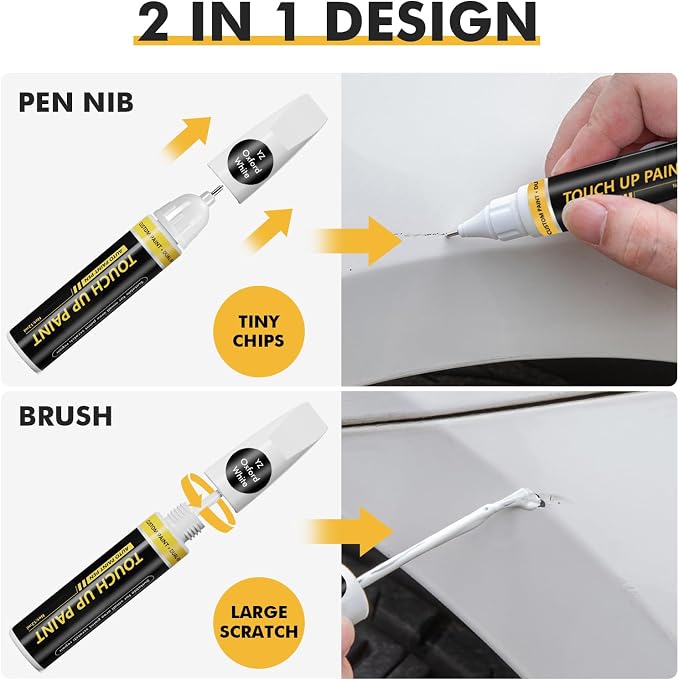 (Burgundy Velvet (R3) Car Touch Up Paint for ford, Car Paint Scratch Repair Kit, 2 in 1 Premium Scratch Remover Pen with Exact Color-Matched
