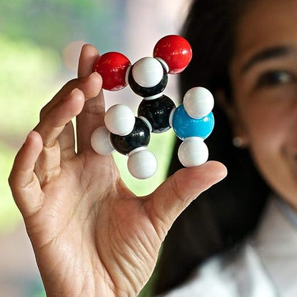 LINKTOR Chemistry Molecular Model Kit, Student or Teacher Set for Organic and Inorganic Chemistry Learning, Motivate Enthusiasm for Learning and Raising Space Imagination (190 Pack)