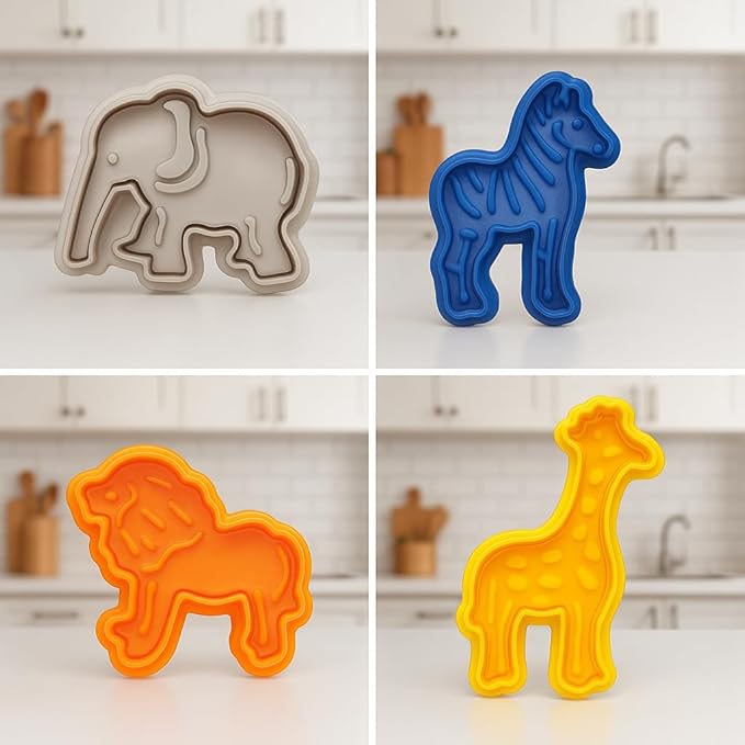 Mrs. Anderson’s Baking Animal Cracker Cookie Cutters, BPA Free